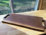 Load image into Gallery viewer, Figured Black Walnut Charcuterie Board
