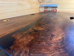 Load image into Gallery viewer, Live Edge Black Walnut Desk

