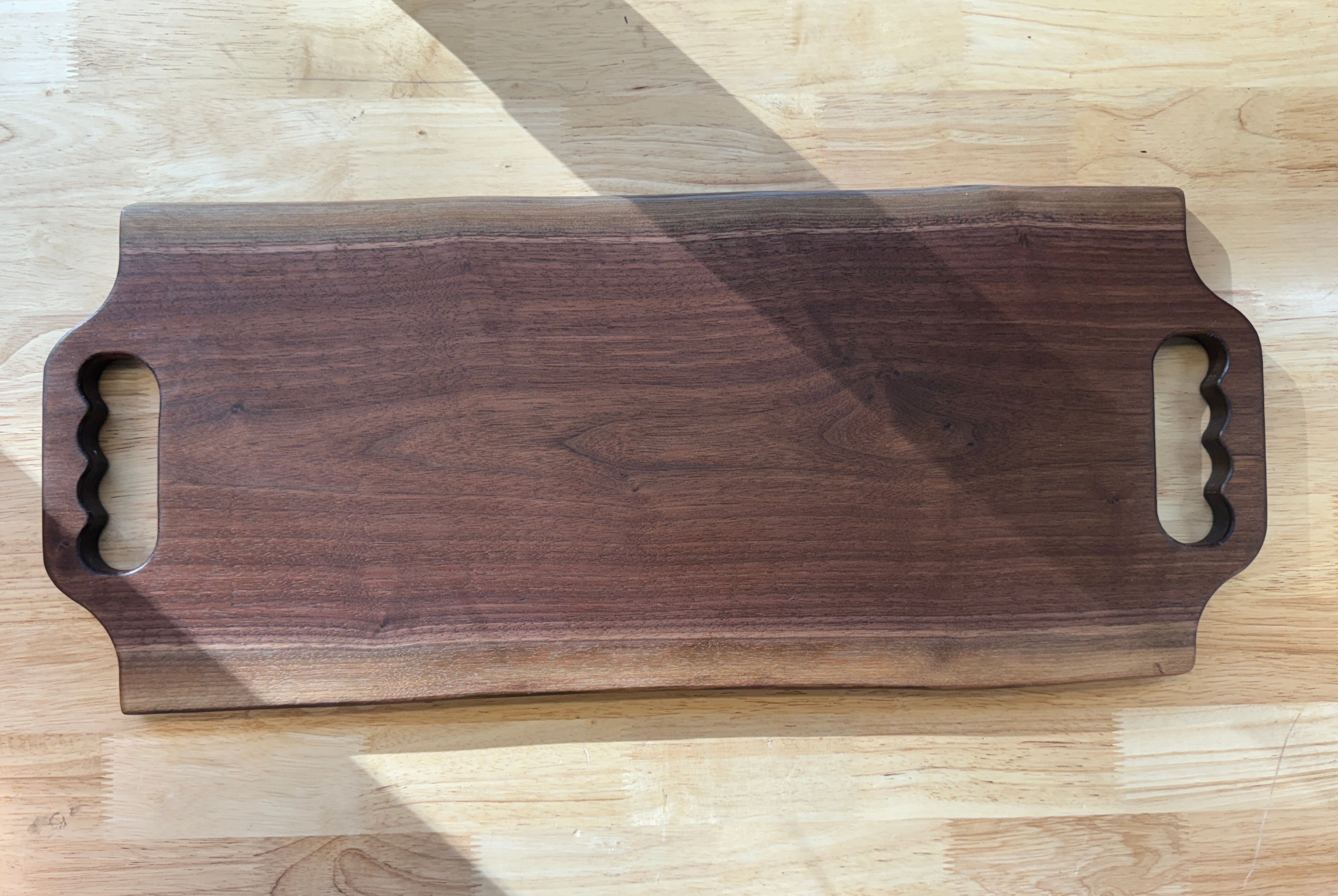 Figured Black Walnut Charcuterie Board