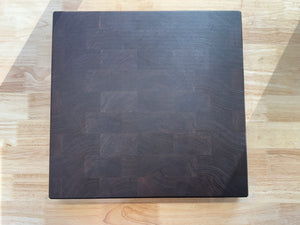 End Grain Black Walnut Board