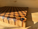Load image into Gallery viewer, 3D Cube End Grain Cutting Board

