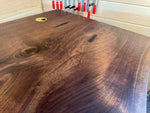 Load image into Gallery viewer, Live Edge Black Walnut Desk
