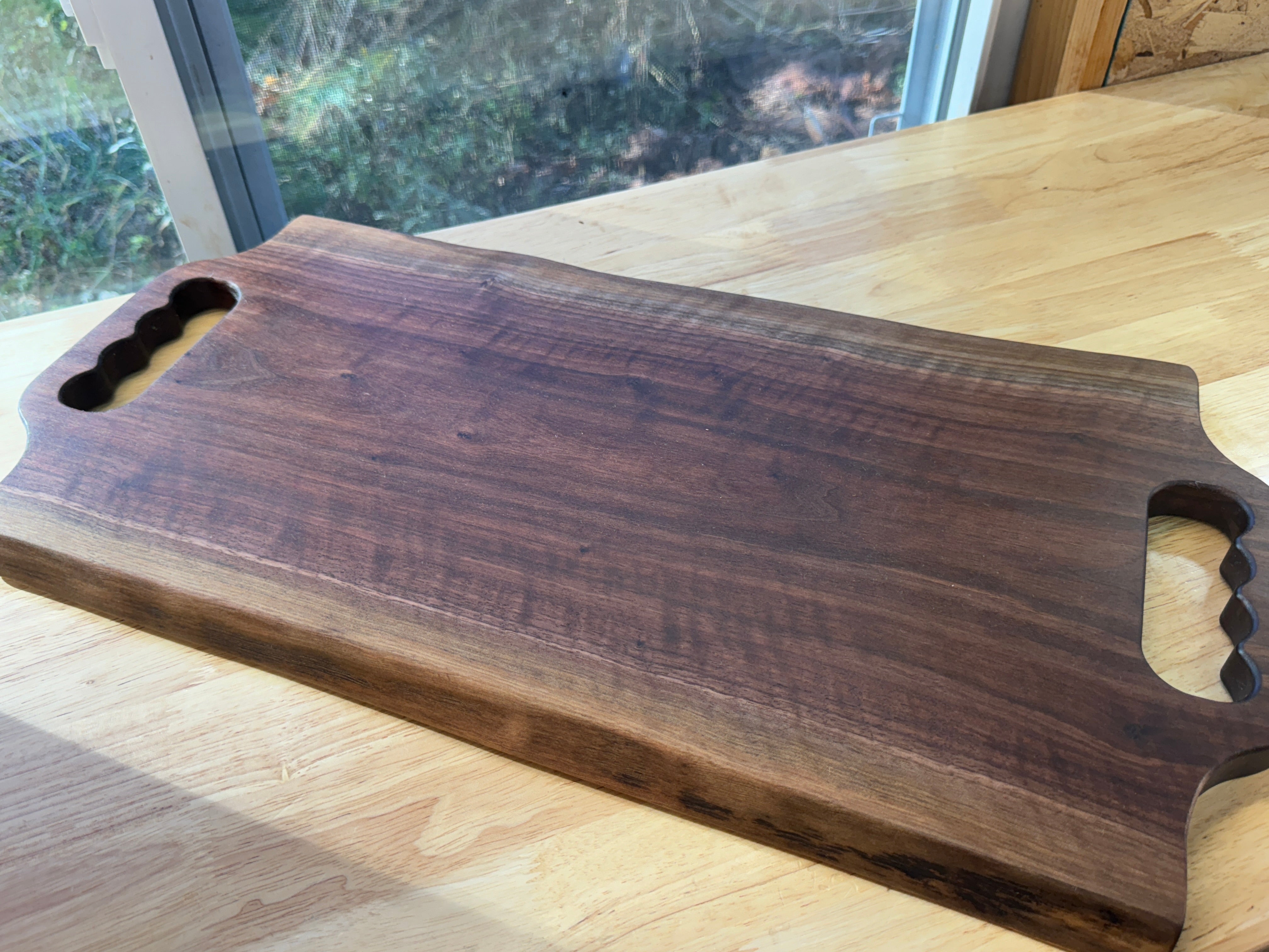 Figured Black Walnut Charcuterie Board