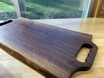 Load image into Gallery viewer, Figured Black Walnut Charcuterie Board
