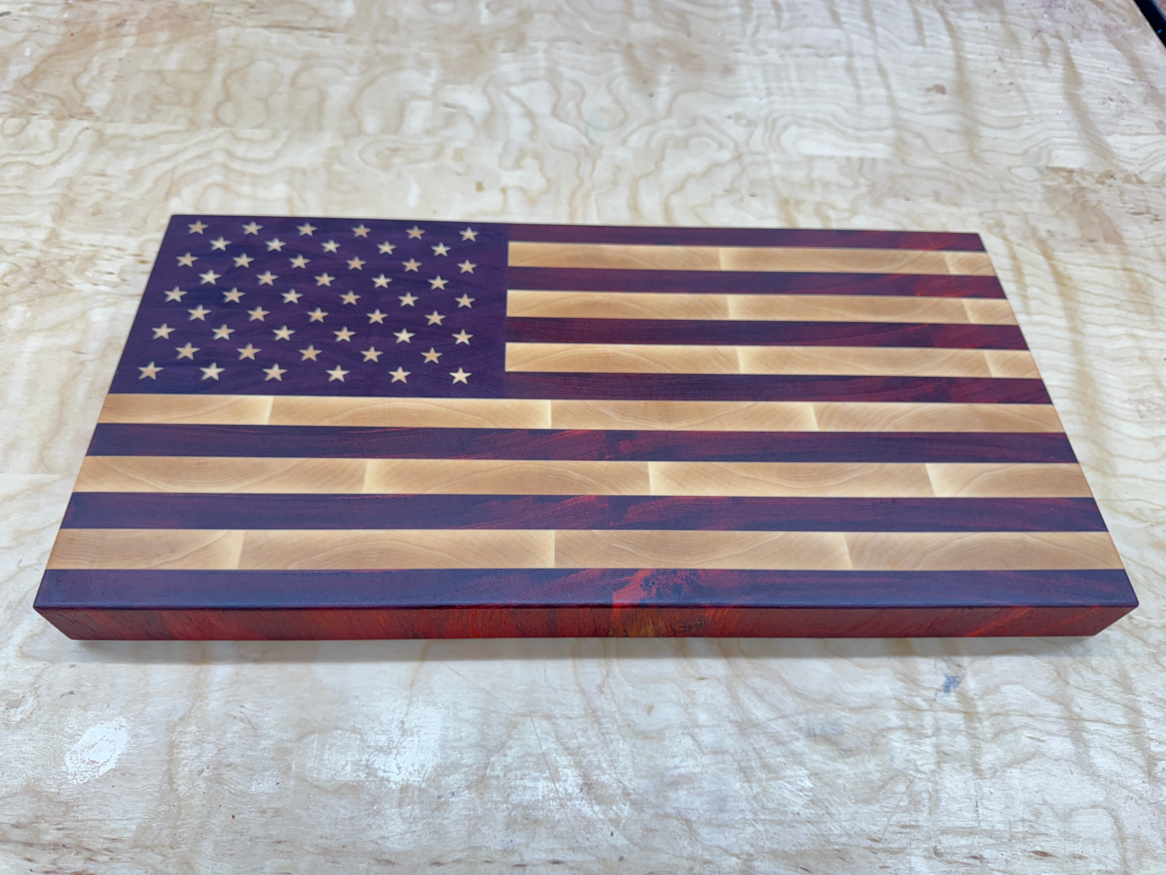 American Flag Cutting Board