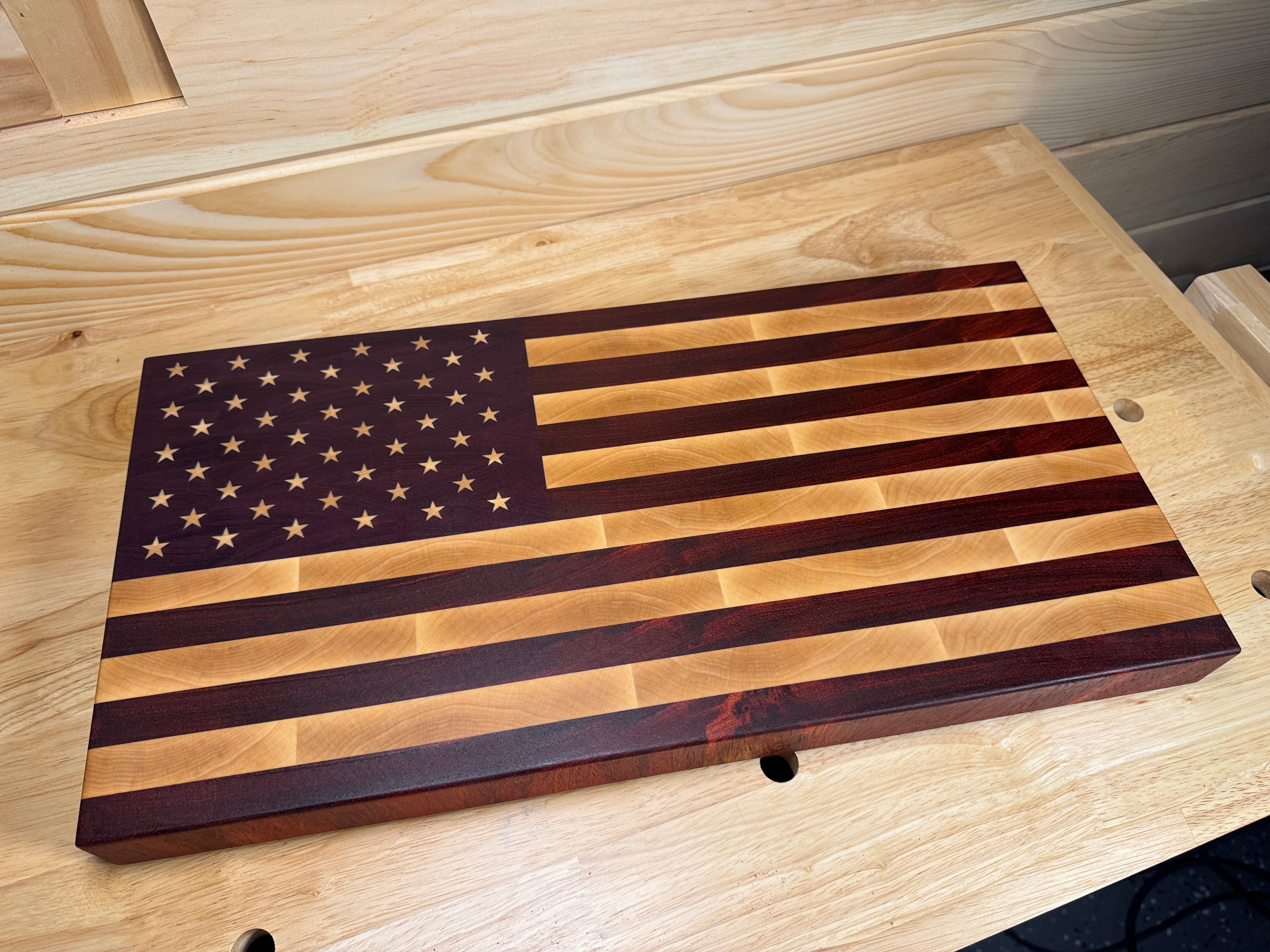 American Flag Cutting Board