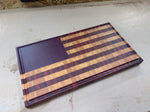 Load image into Gallery viewer, Custom American Flag Cutting Board
