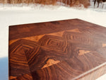 Load image into Gallery viewer, Black Walnut End Grain Cutting Board

