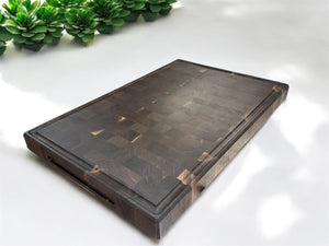 End Grain Black Walnut Butcher Block