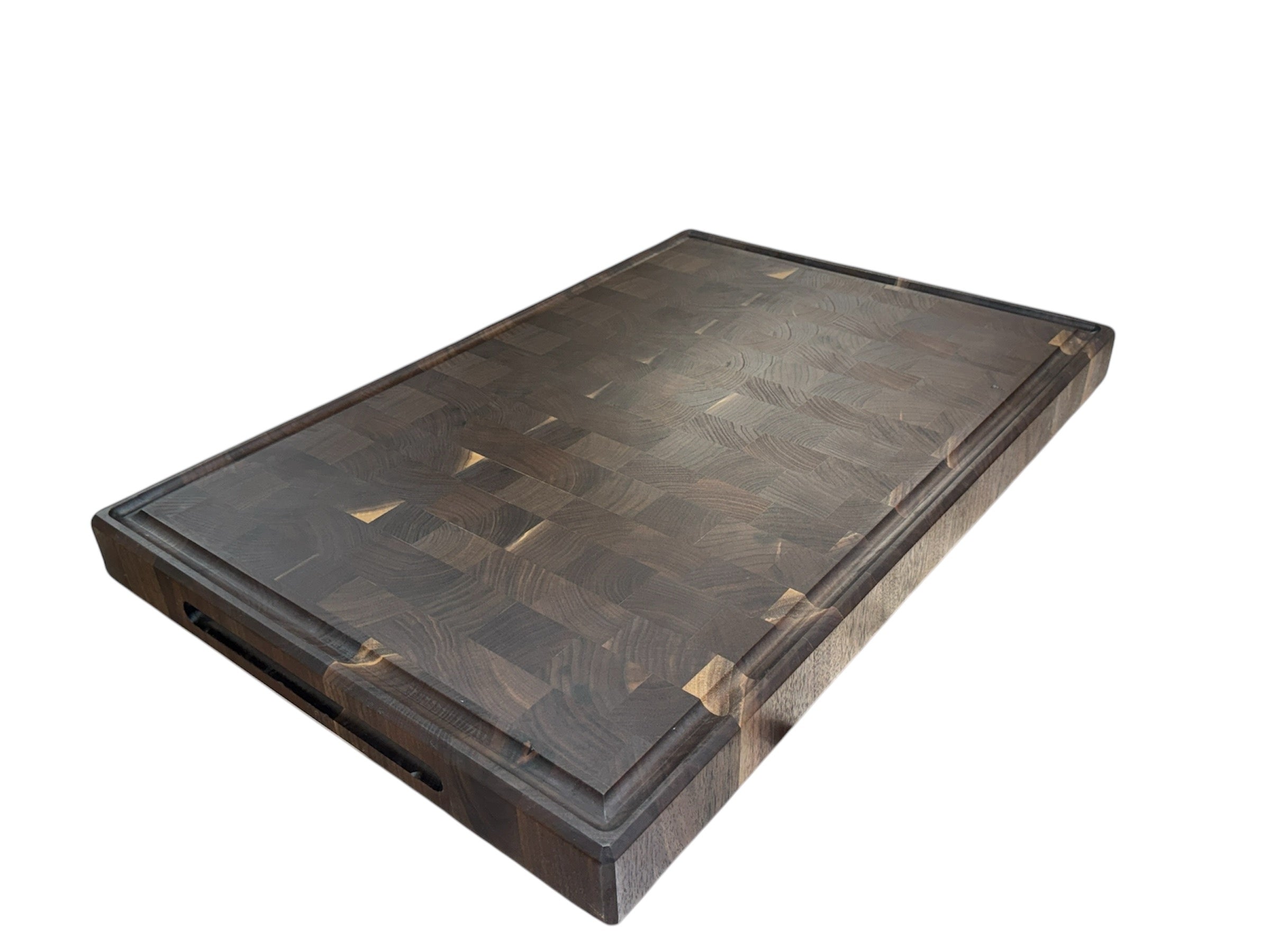 End Grain Black Walnut Butcher Block