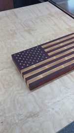 Load and play video in Gallery viewer, American Flag Cutting Board
